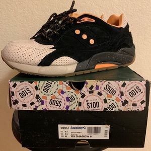 Saucony G9 Shadow 6 high rollers.